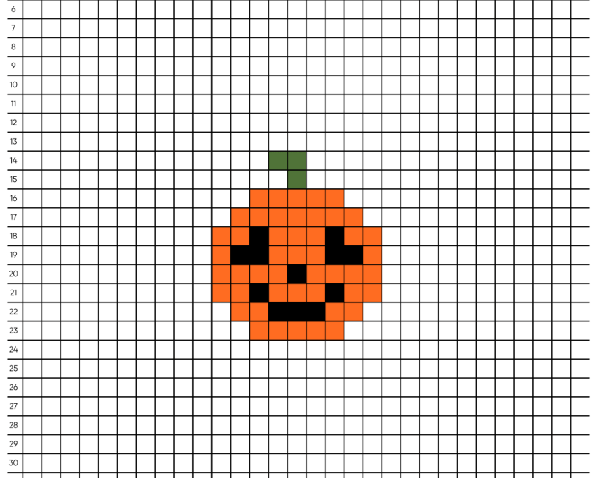 Pixel art Halloween - Tilipix