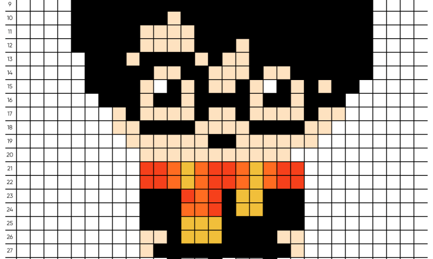 Pixel art Harry Potter - Tilipix