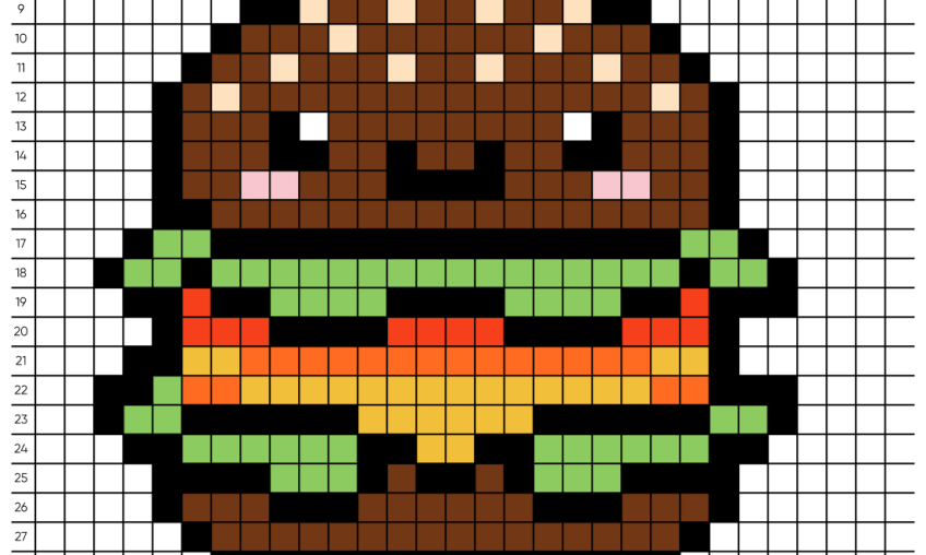 Pixel art Kawaii - Tilipix