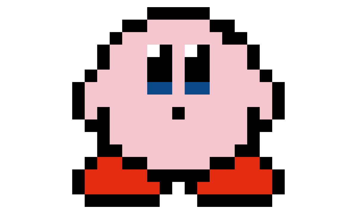 Pixel Art Kirby - Tilipix