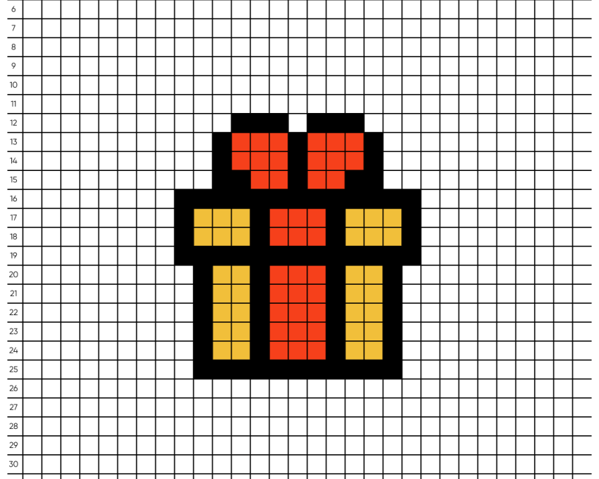 Pixel art Noël - Tilipix