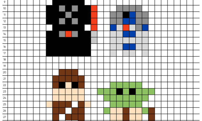 Pixel art Star Wars - Tilipix