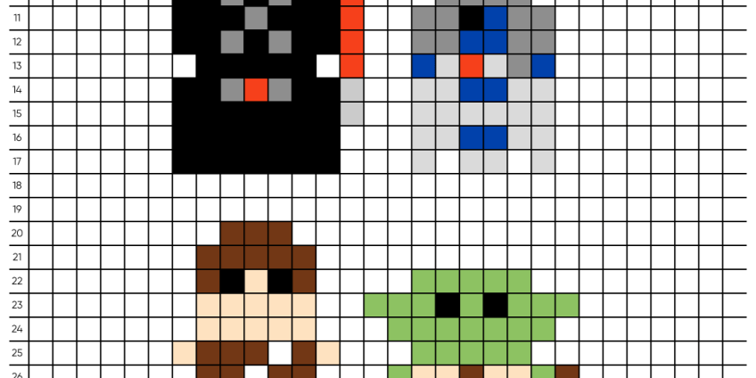 Pixel art Star Wars - Tilipix