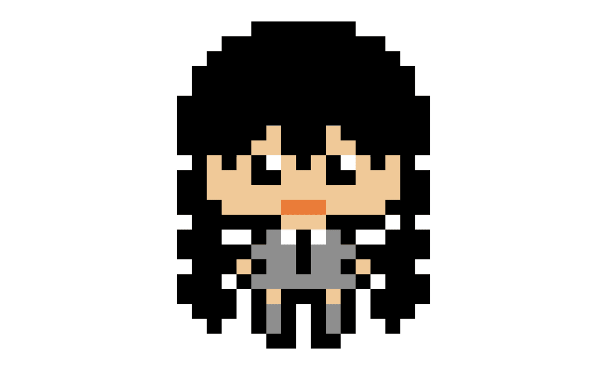 Pixel Art Wednesday : Mercredi Addams - Tilipix