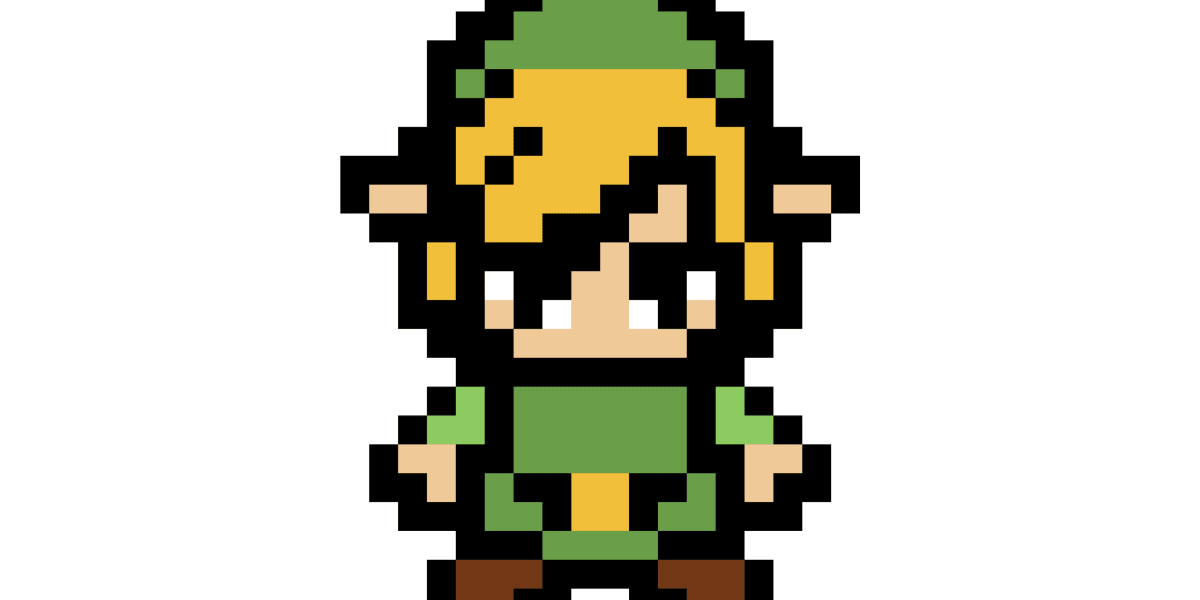 Pixel Art Zelda : Link - Tilipix