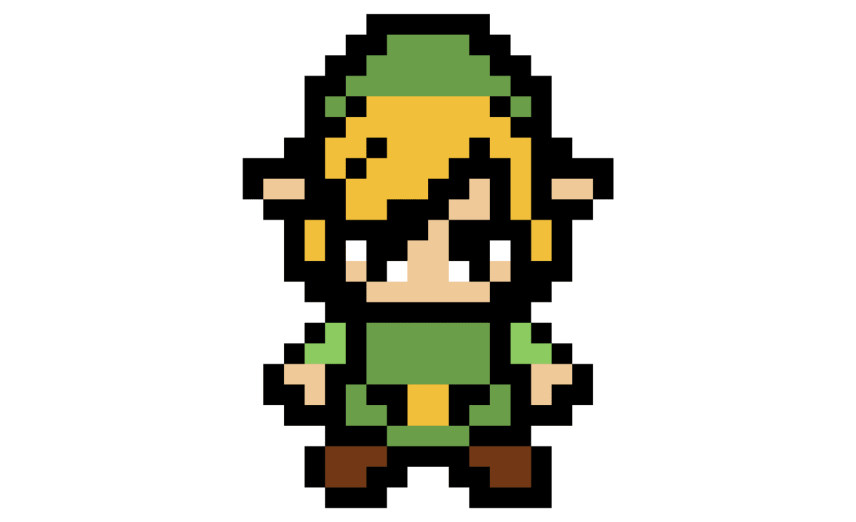 Pixel Art Zelda : Link - Tilipix