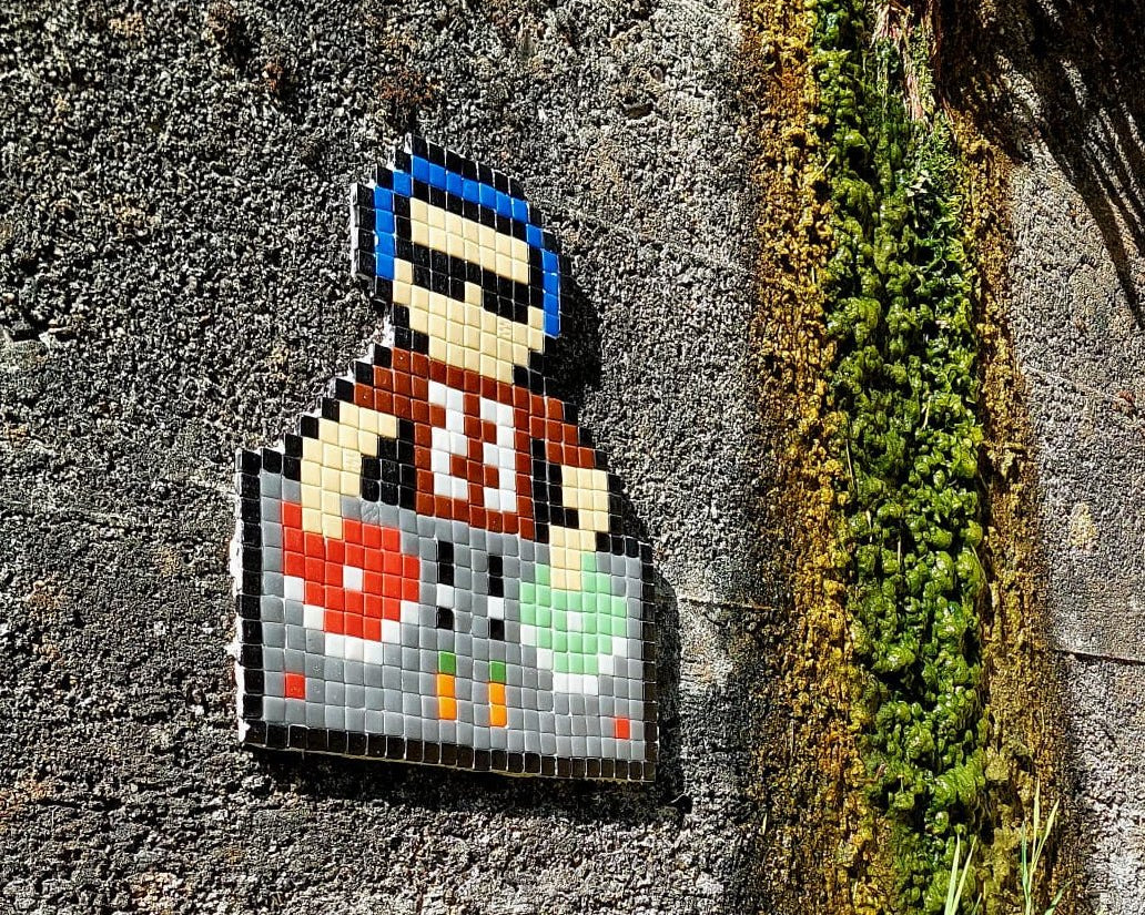 Portrait 22 : de la musique électronique à la mosaïque, le pixel art version DJ avec 3e Brigand 🎶 - Tilipix