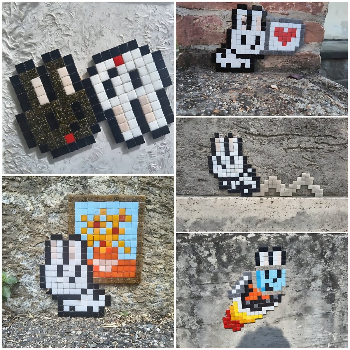 Portrait #23 : Mr Duckbill, Pixel, Urban, Poetic - One Rabbit at a Time 🐰 - Tilipix