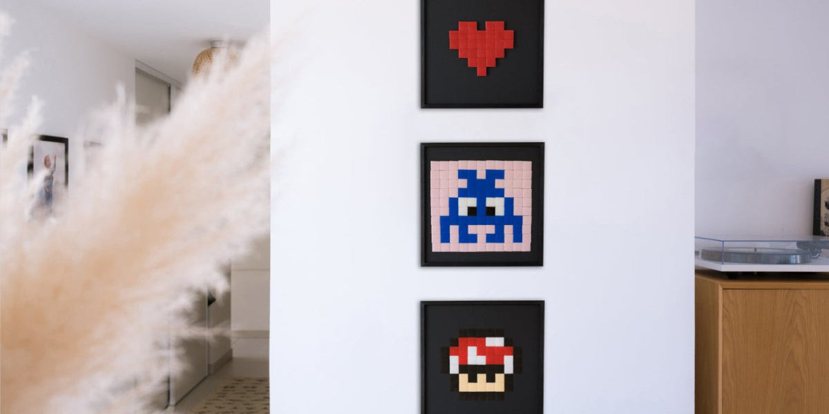 Tableau pixel art : notre nouvelle gamme d'oeuvres prêtes à être à exposer - Tilipix