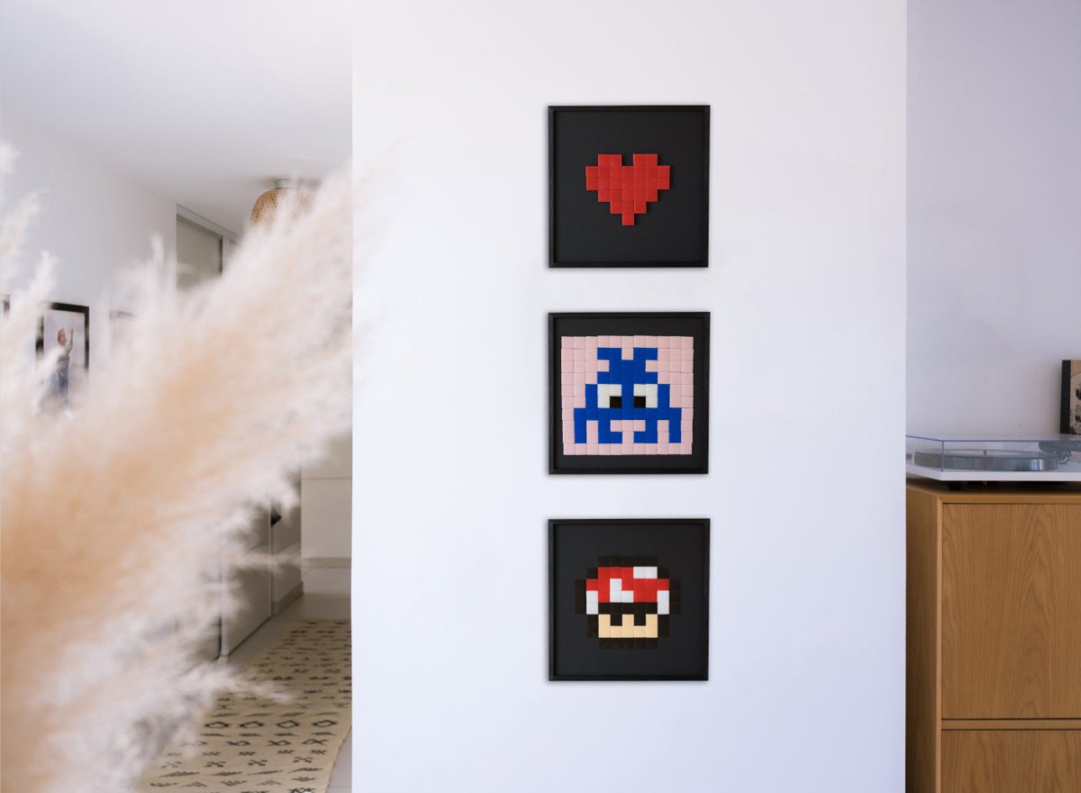 Tableau pixel art : notre nouvelle gamme d'oeuvres prêtes à être à exposer - Tilipix