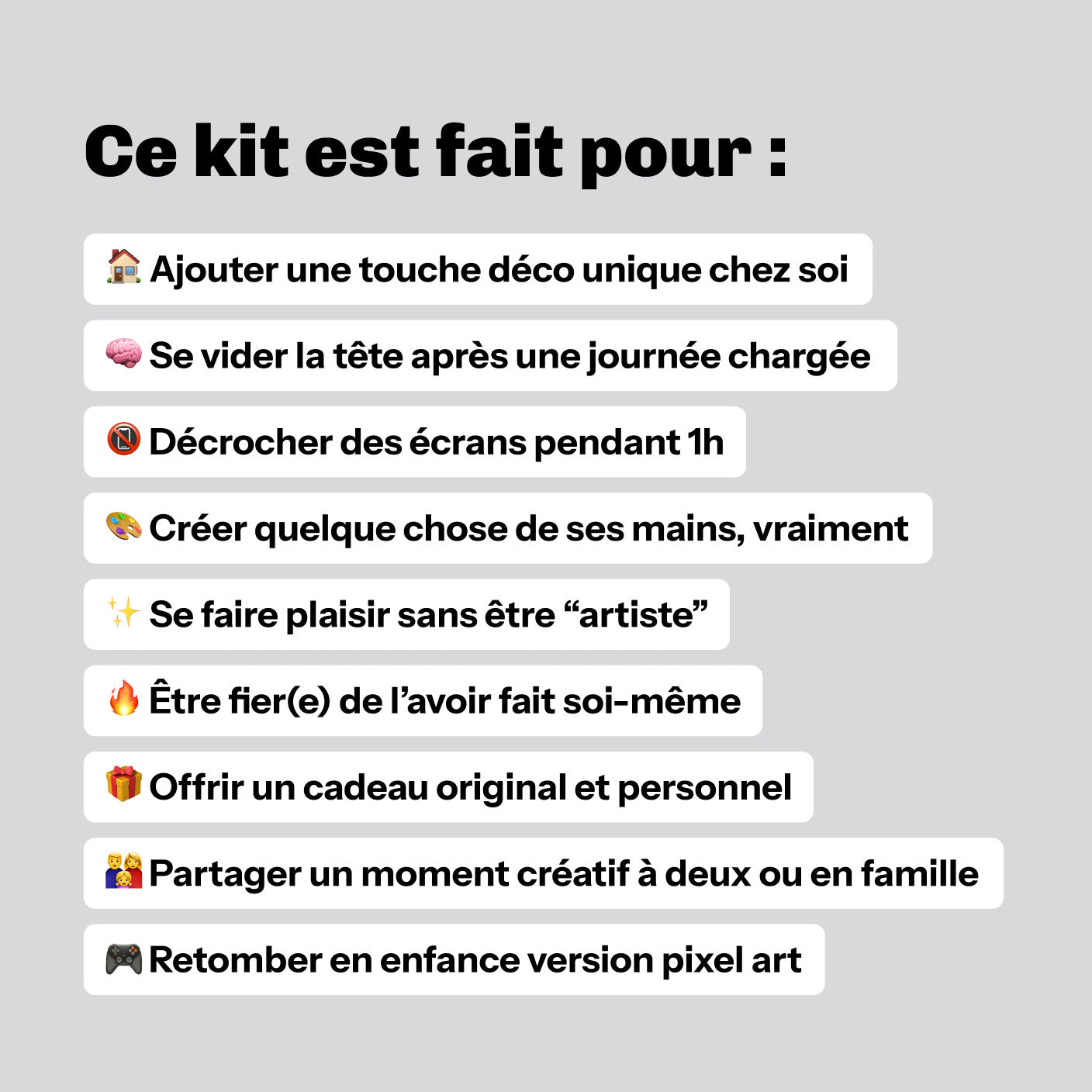 Kit Coeur miroir