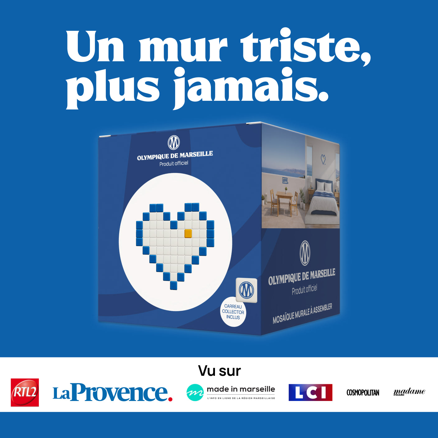 Kit Coeur Olympique de Marseille