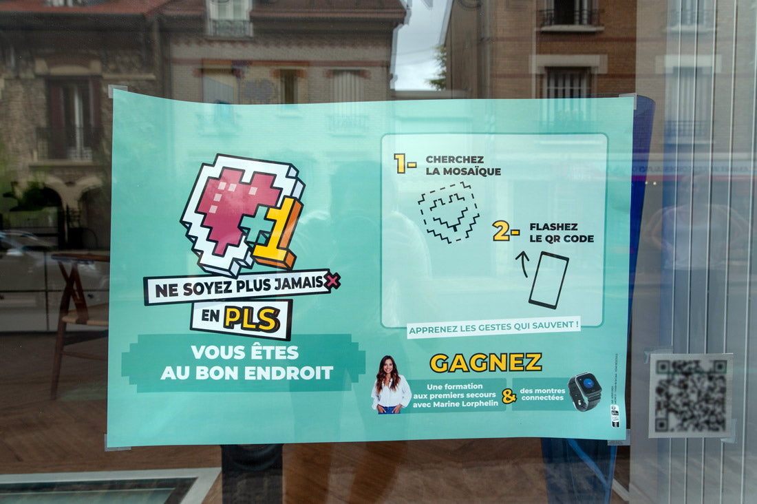 Une campagne mosaïque pour @Abeille Assurances : premiers secours &amp; street art 💛