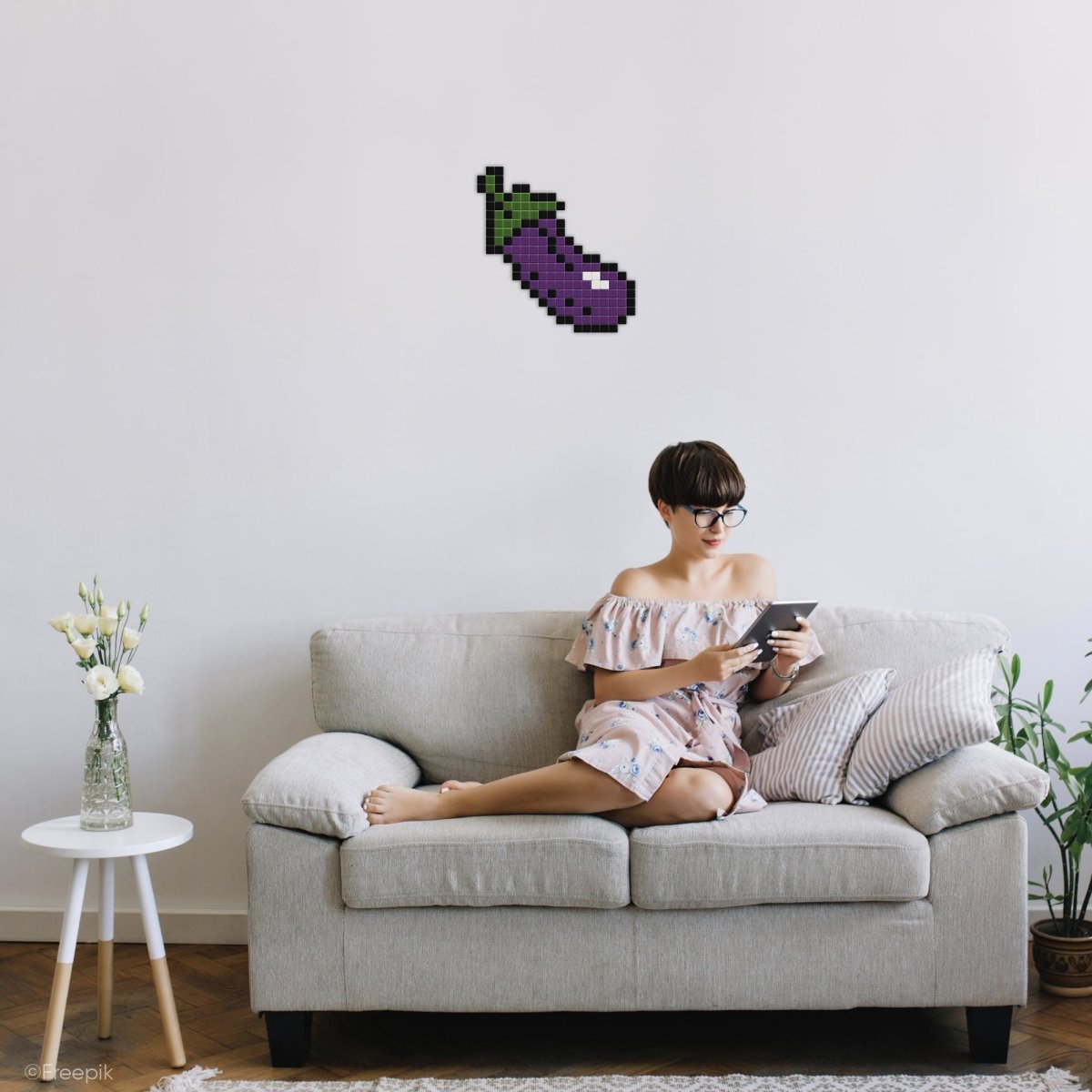 Aubergine coquine - Tilipix