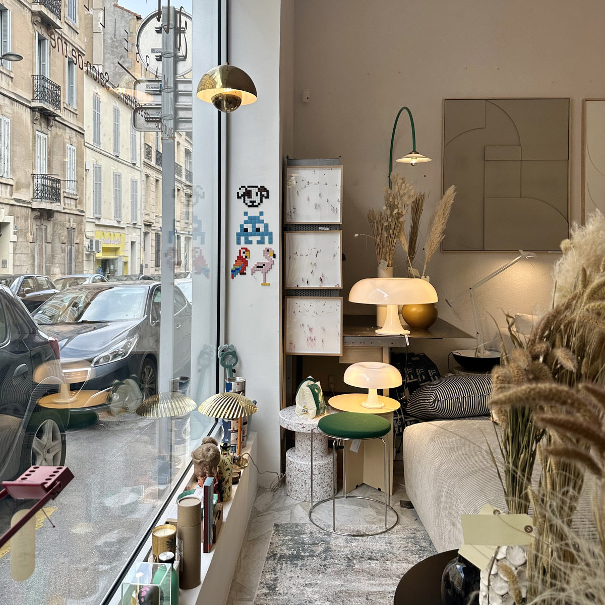 Un corner pixel art au cœur de Marseille chez Aussih 🙏
