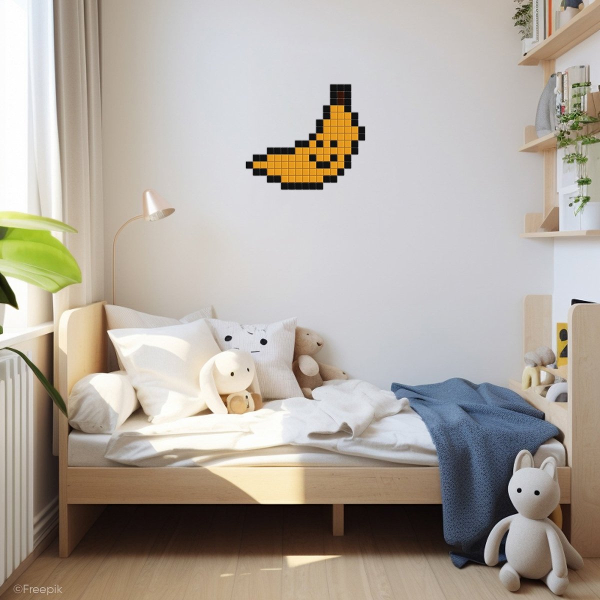 Banane kawaii - Tilipix