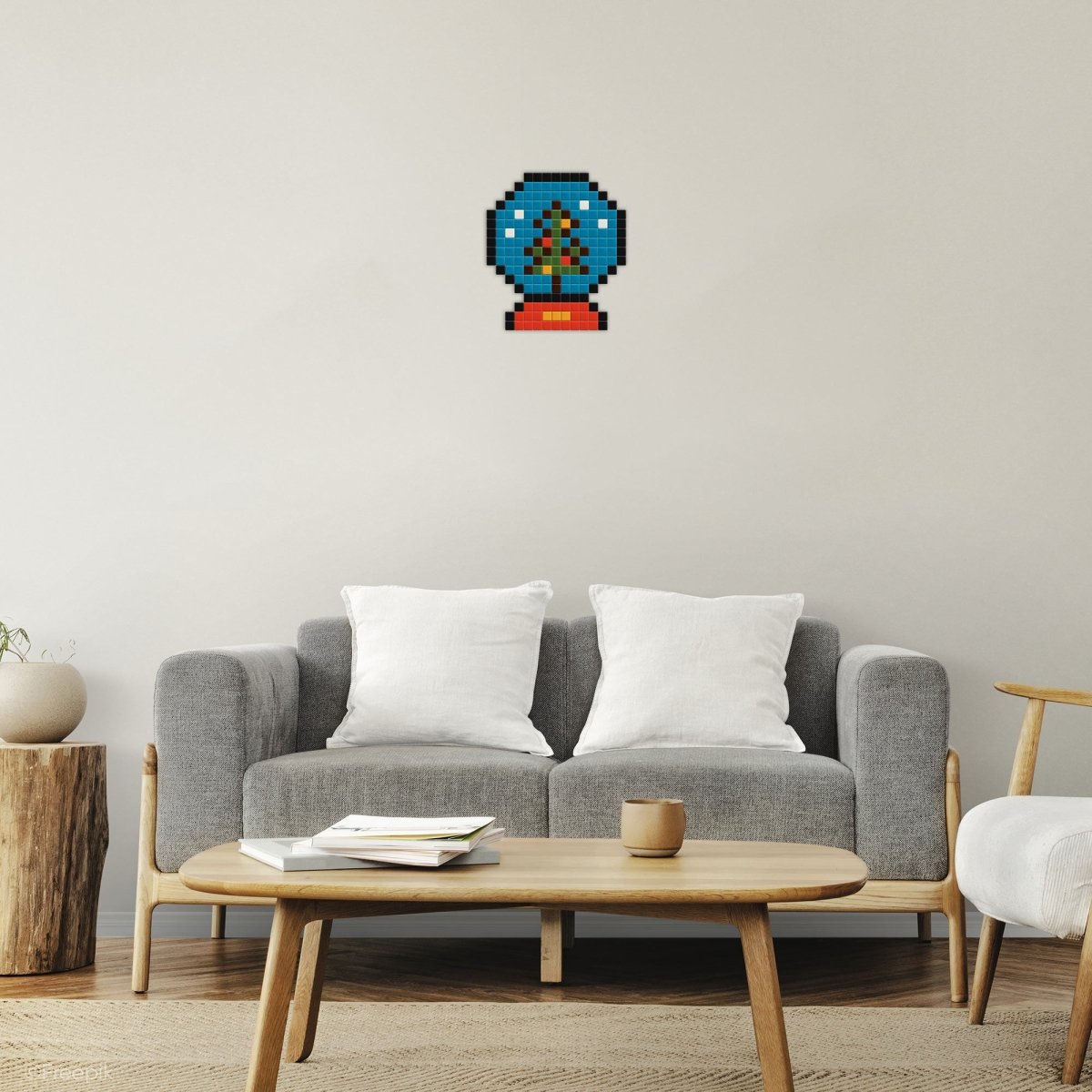 Boule à neige de Noël - Tilipix