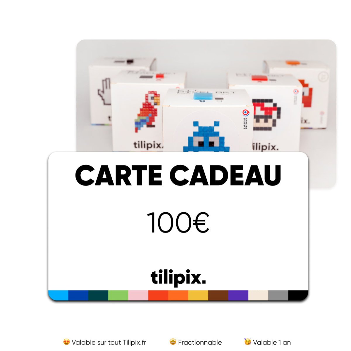 Carte cadeau virtuelle - Tilipix