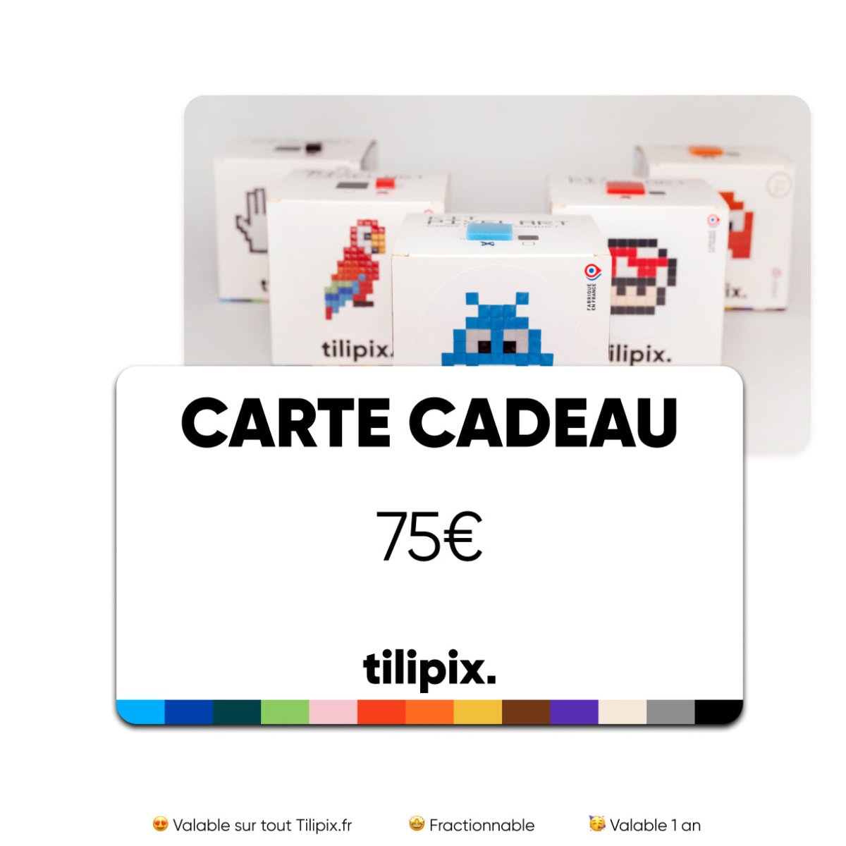 Carte cadeau virtuelle - Tilipix