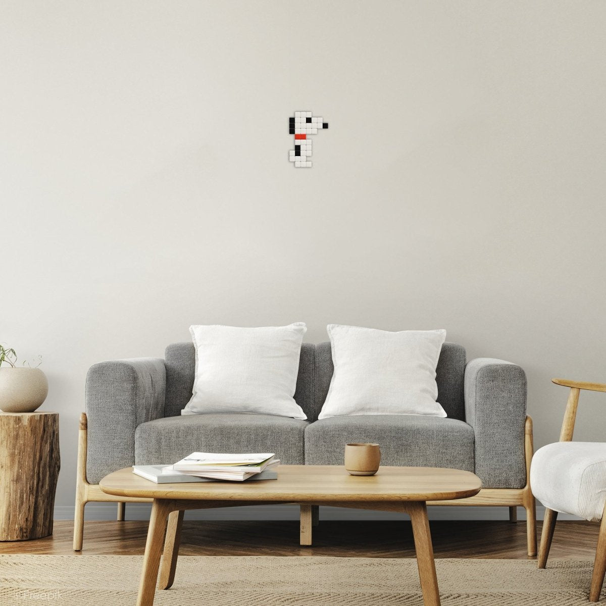 Chien debout - Tilipix