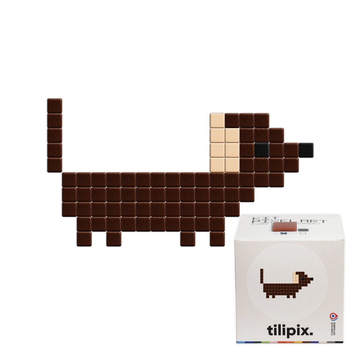 Chien saucisse - Tilipix