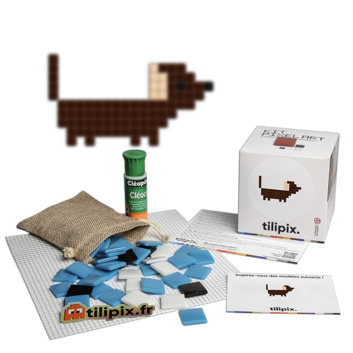 Chien saucisse - Tilipix