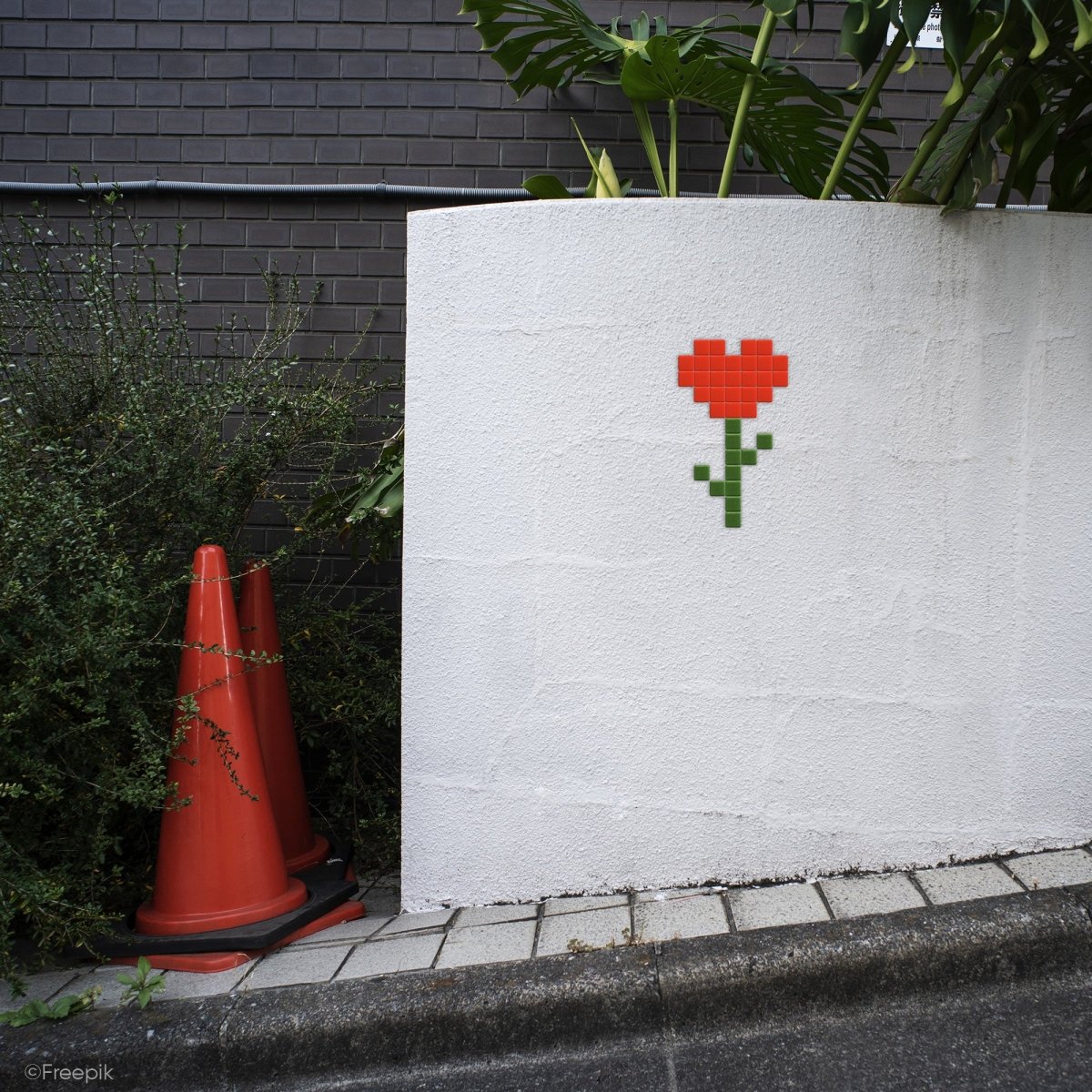 Coeur rose - Tilipix