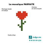Coeur rose - Tilipix