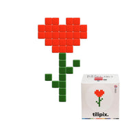 Coeur rose - Tilipix