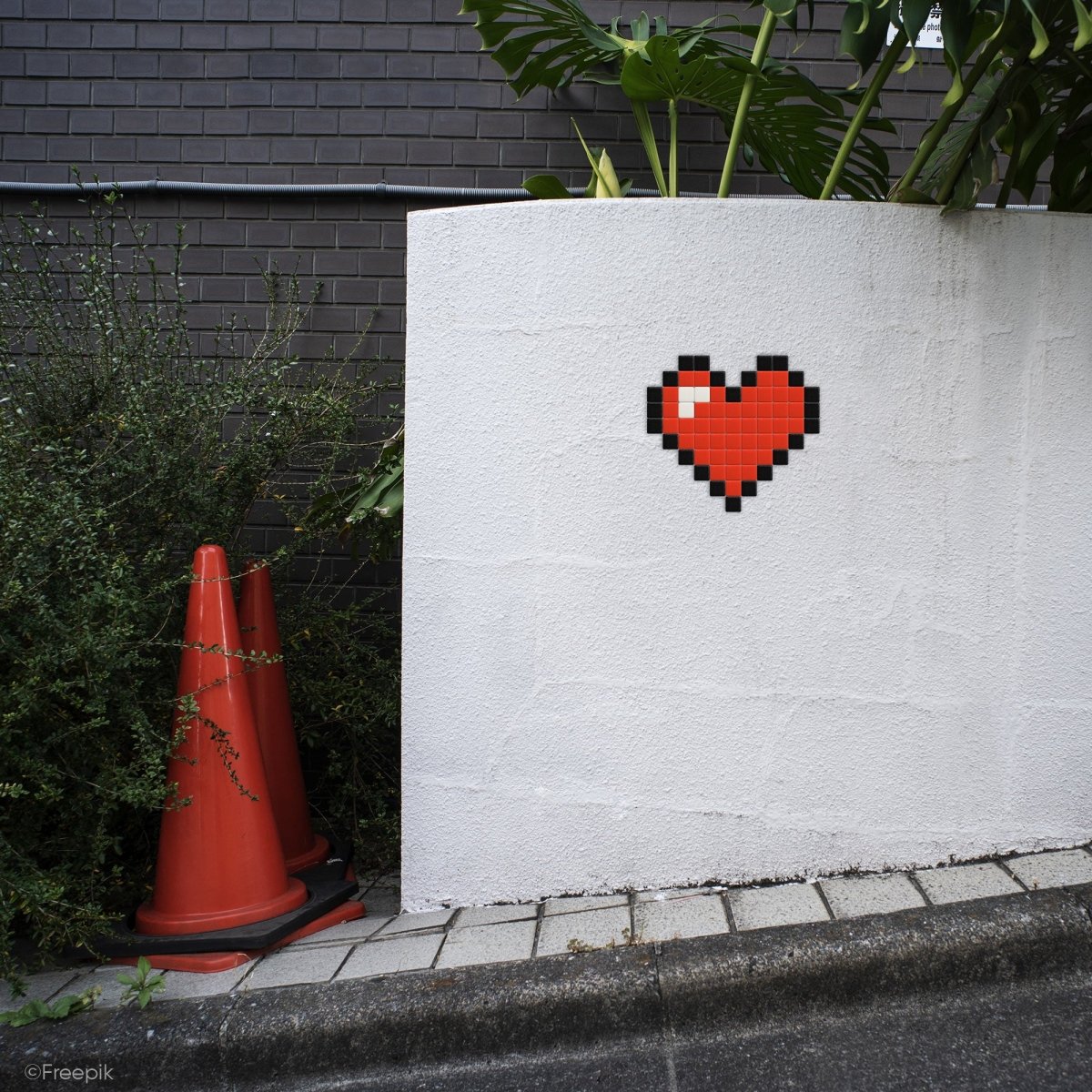 Coeur rouge - Tilipix