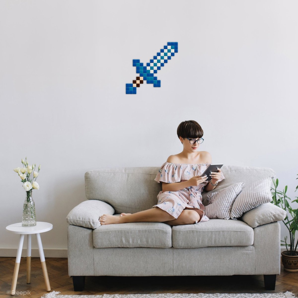 Épée pixel - Tilipix