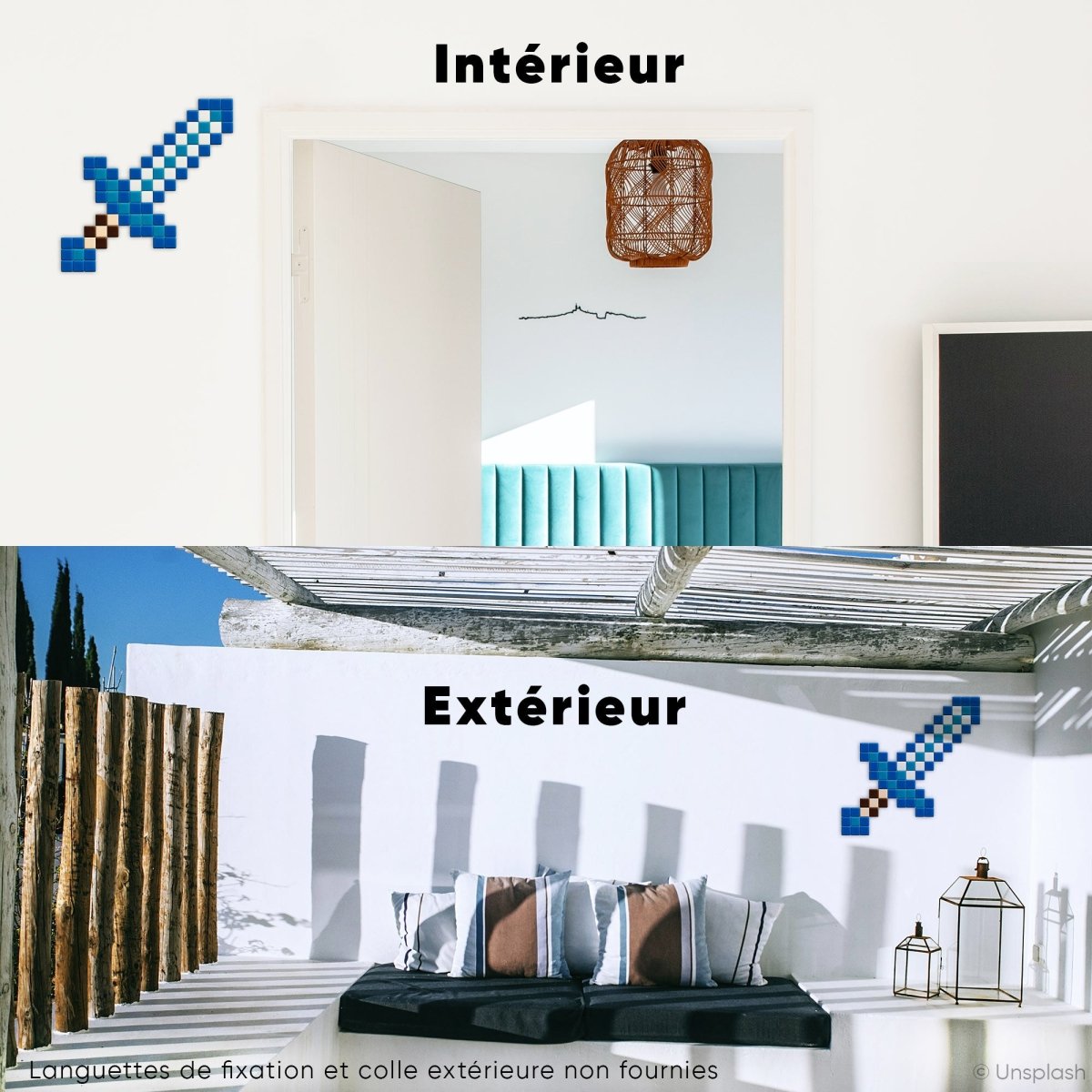 Épée pixel - Tilipix