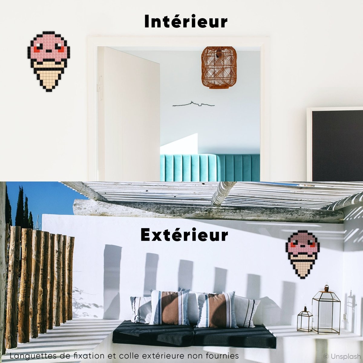 Glace kawaii - Tilipix