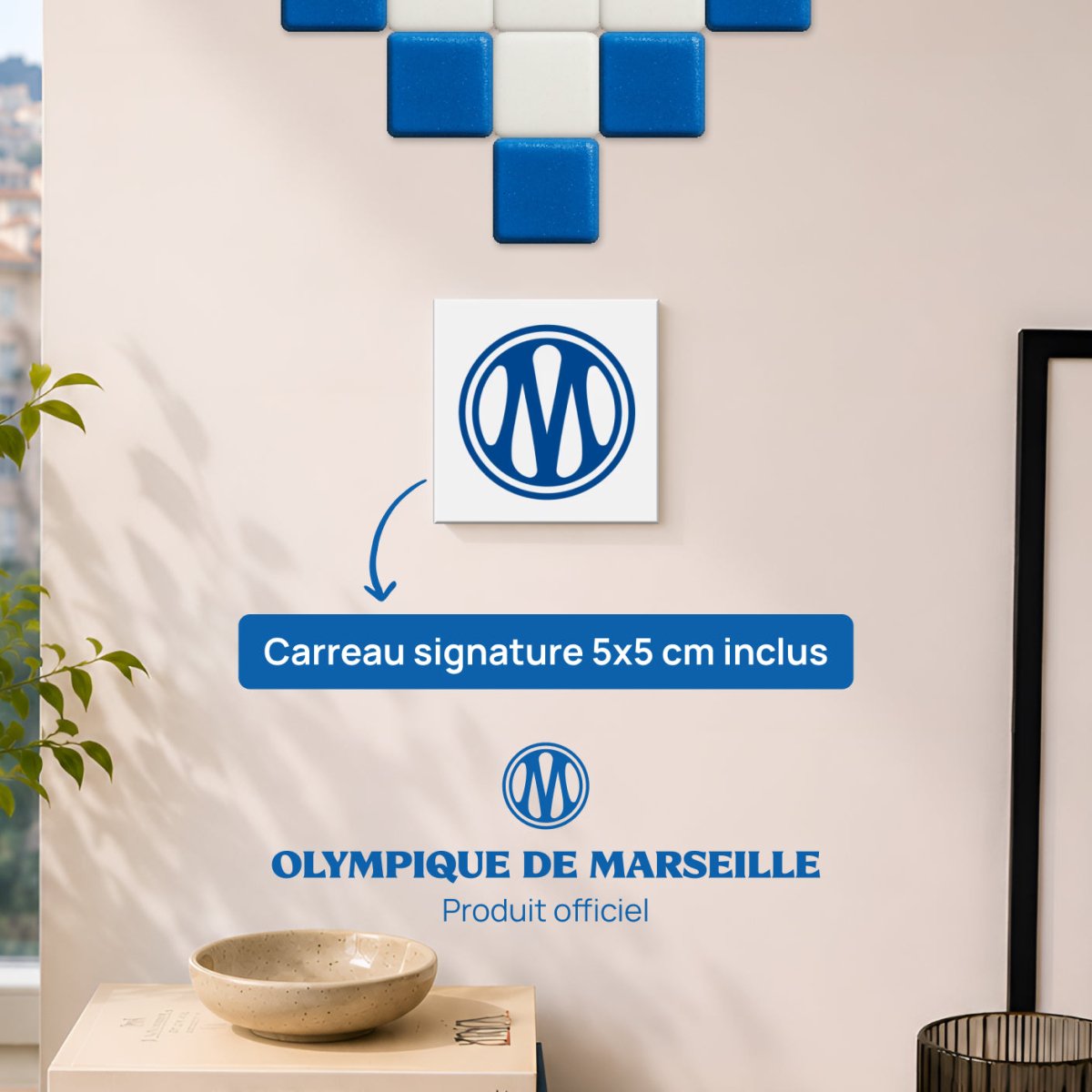 Kit Coeur Olympique de Marseille - Tilipix