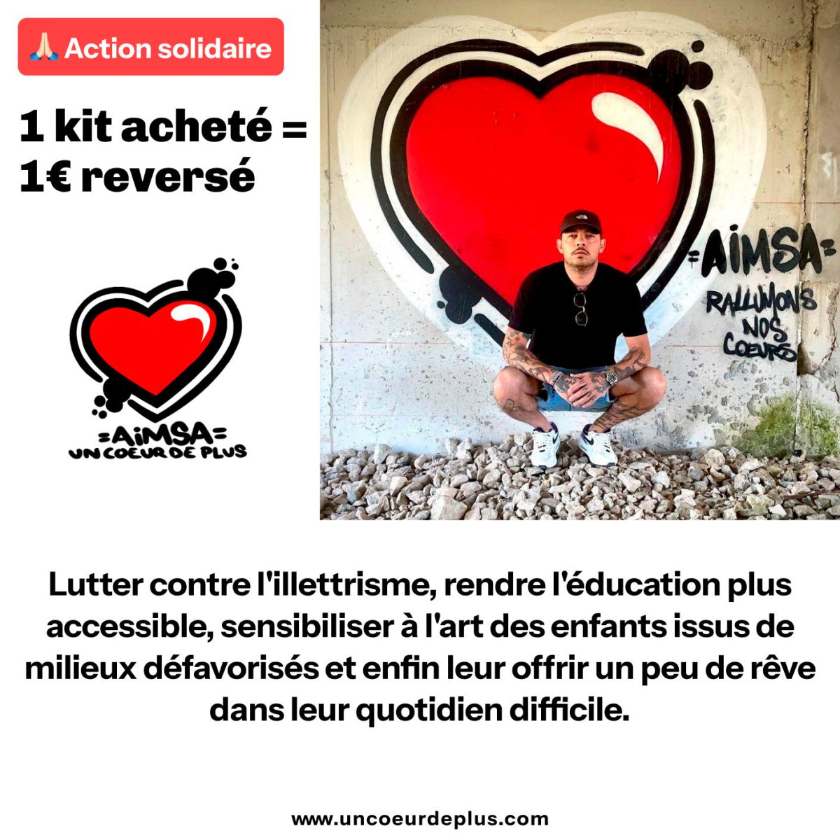 Kit Coeur rouge x =AIMSA= - Tilipix