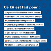 Kit Date Olympique de Marseille - Tilipix