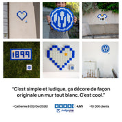 Kit Logo Olympique de Marseille - Tilipix