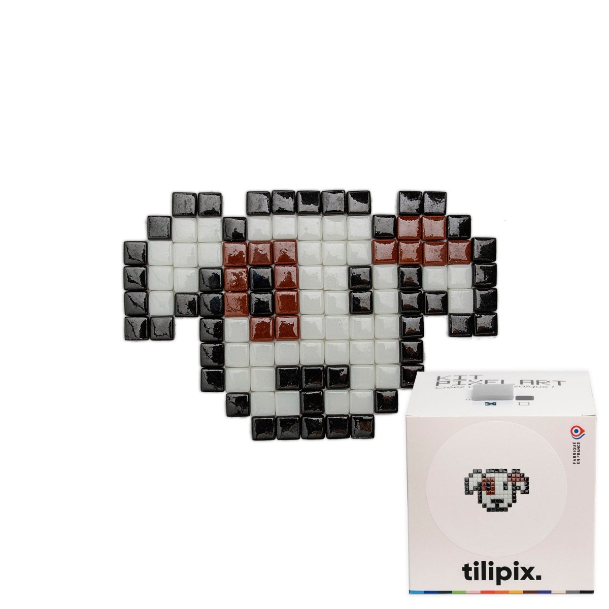 Kit mosaïque "Charly le chien" x DCAS - Tilipix