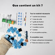 Kit mosaïque "Paul le pingouin" - Tilipix