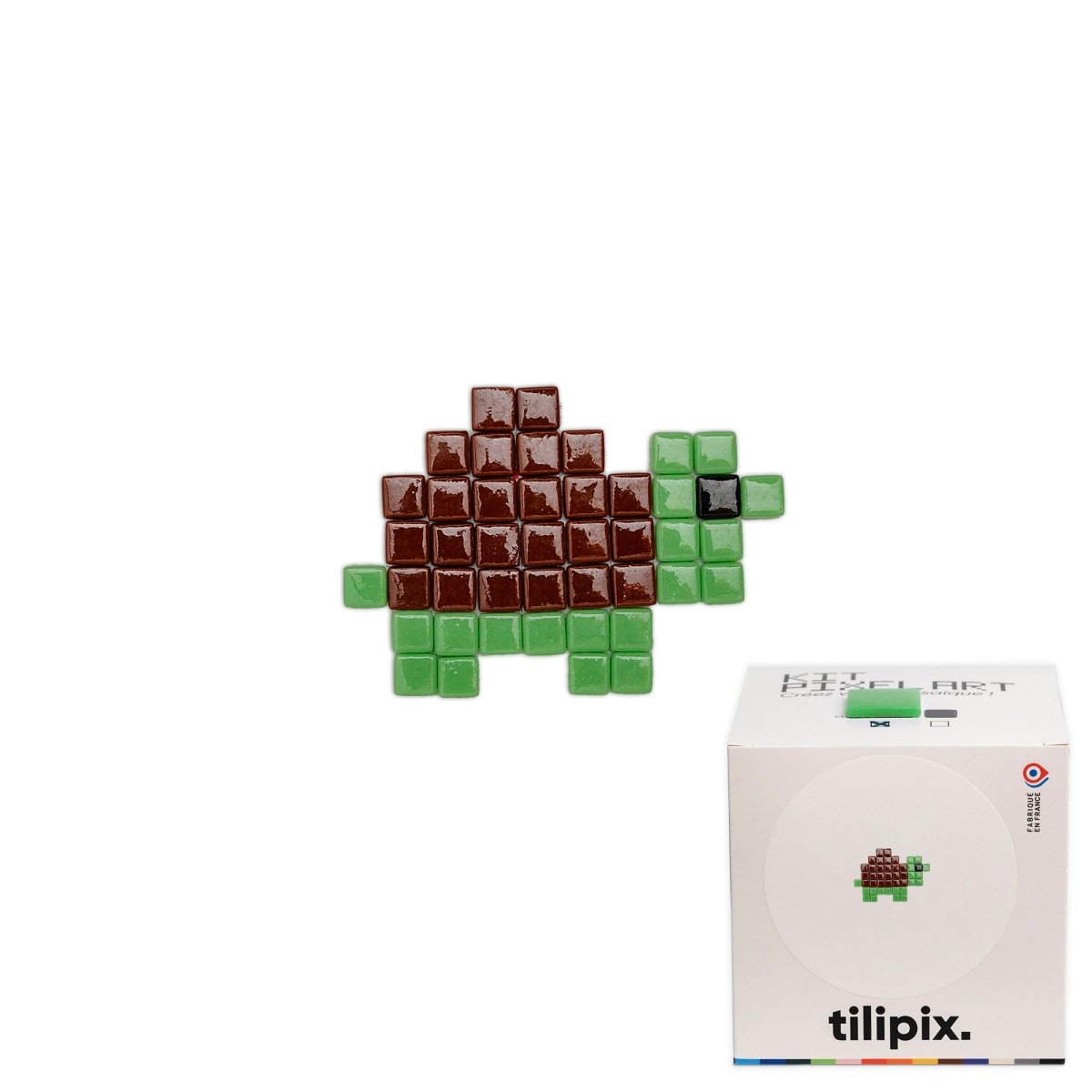 Kit mosaïque "Tristan la tortue" - Tilipix
