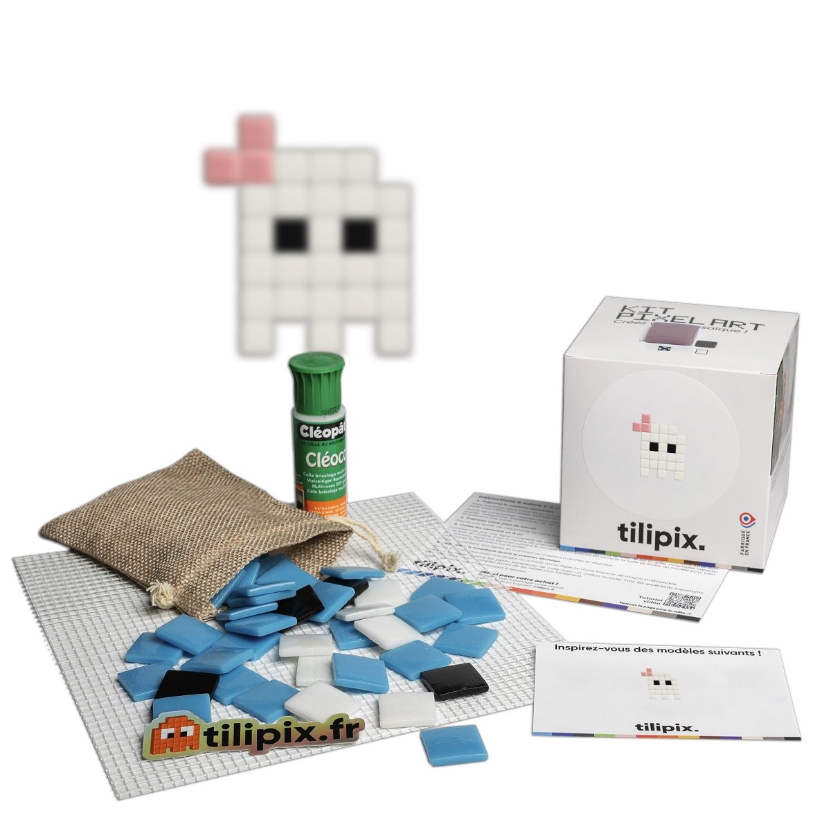 Neon little ghost - Tilipix