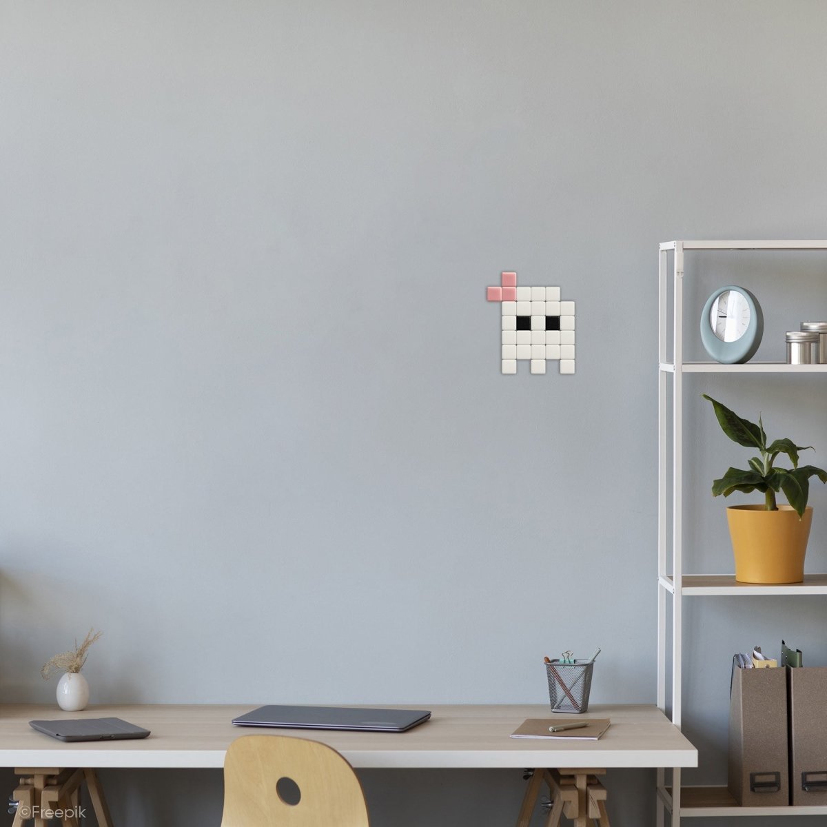 Neon little ghost - Tilipix