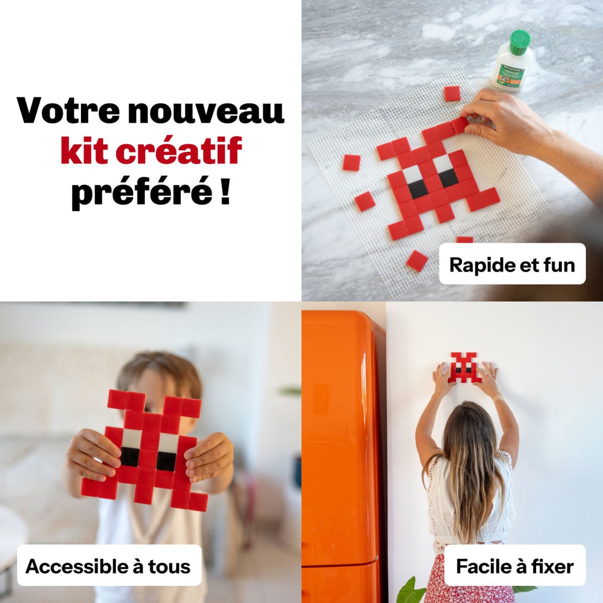 Mosaïque Space nvader à 100 ponts à Pars !! - YouTube Mosaïque Space nvader à 100 ponts à Pars !! - YouTube