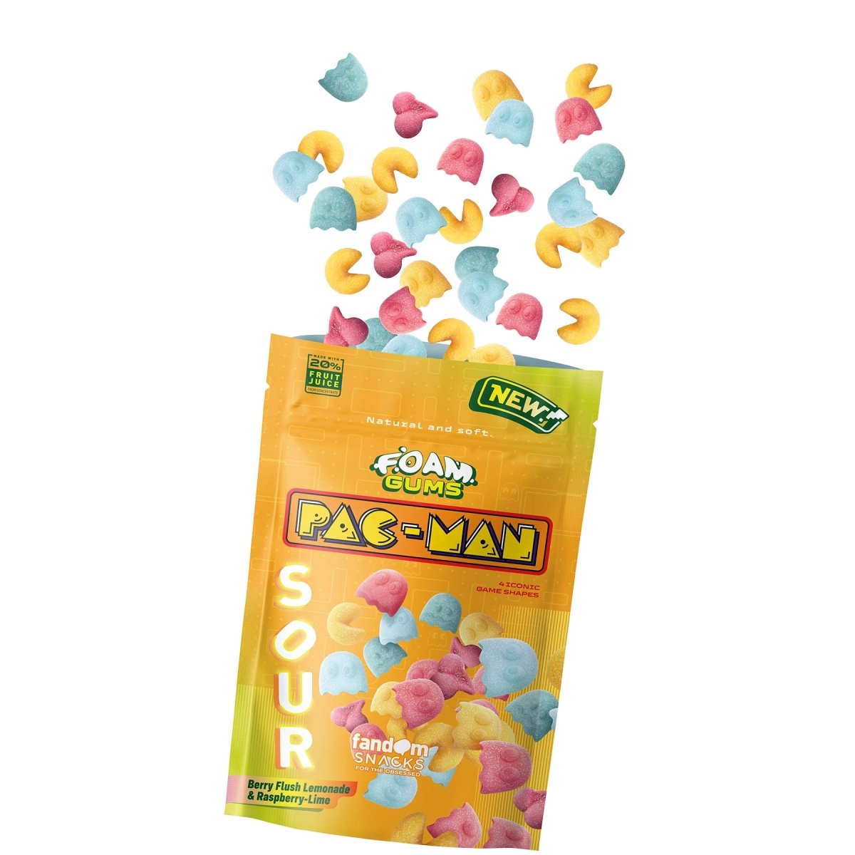 Sachet de bonbons Pac-Man™ 👻 - 125g - Tilipix