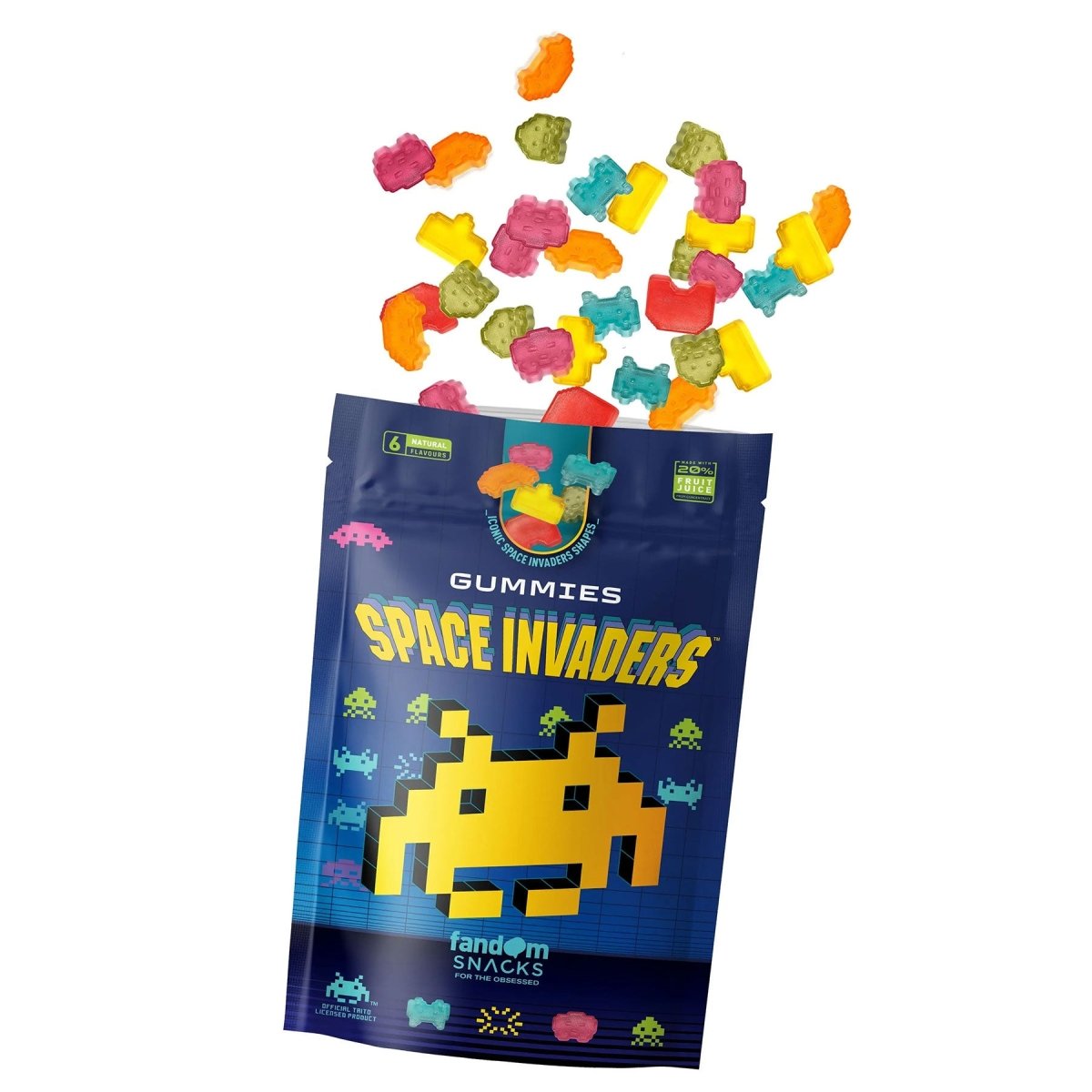 Sachet de bonbons Space Invaders™ 👾 - 125g - Tilipix