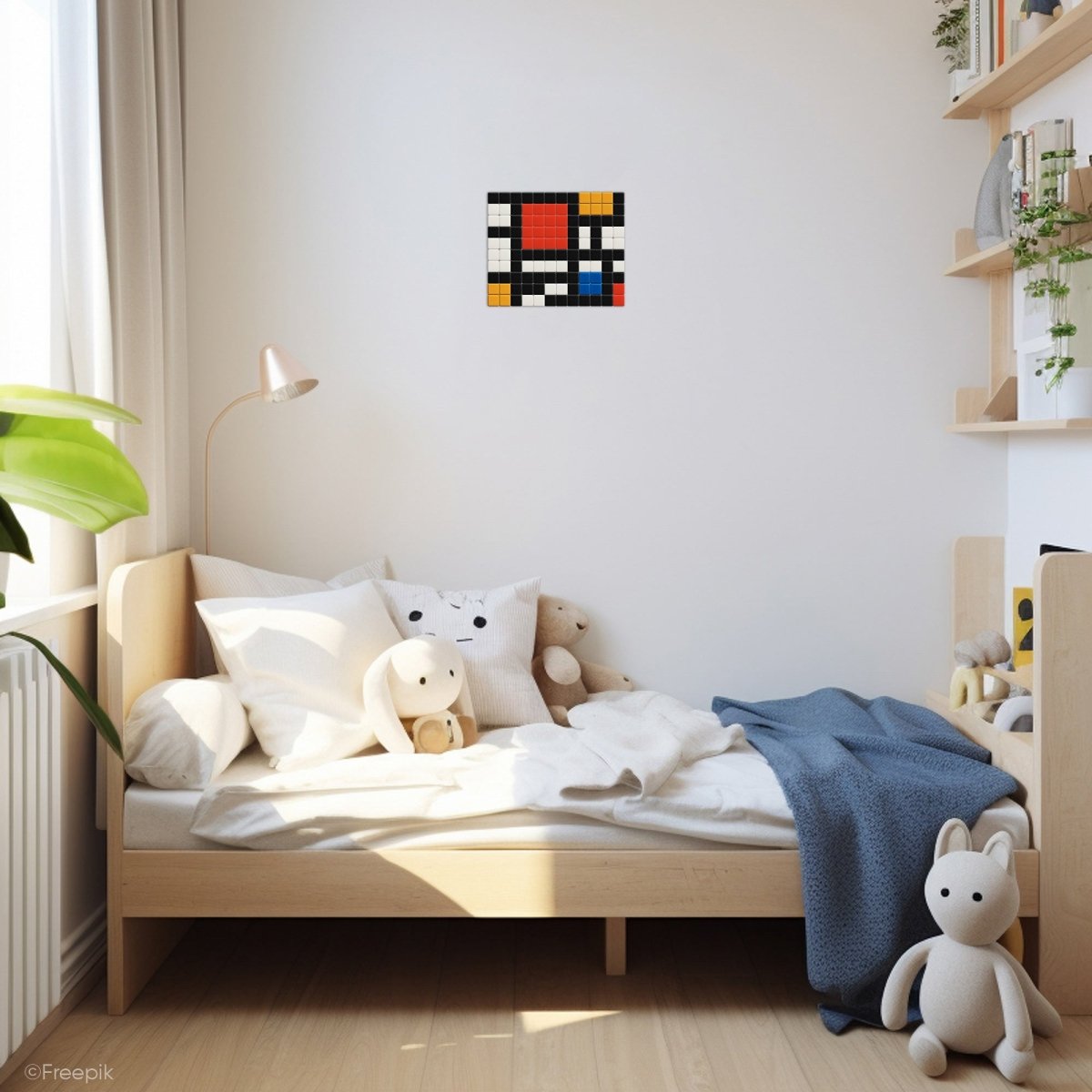 Toile abstraite - Tilipix