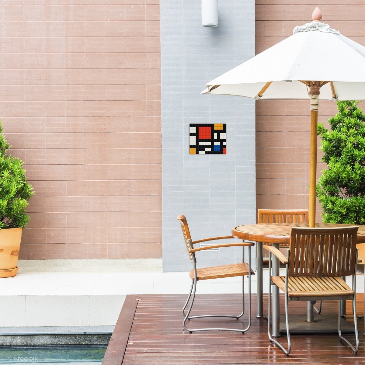 Toile abstraite - Tilipix