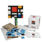 Toile abstraite - Tilipix